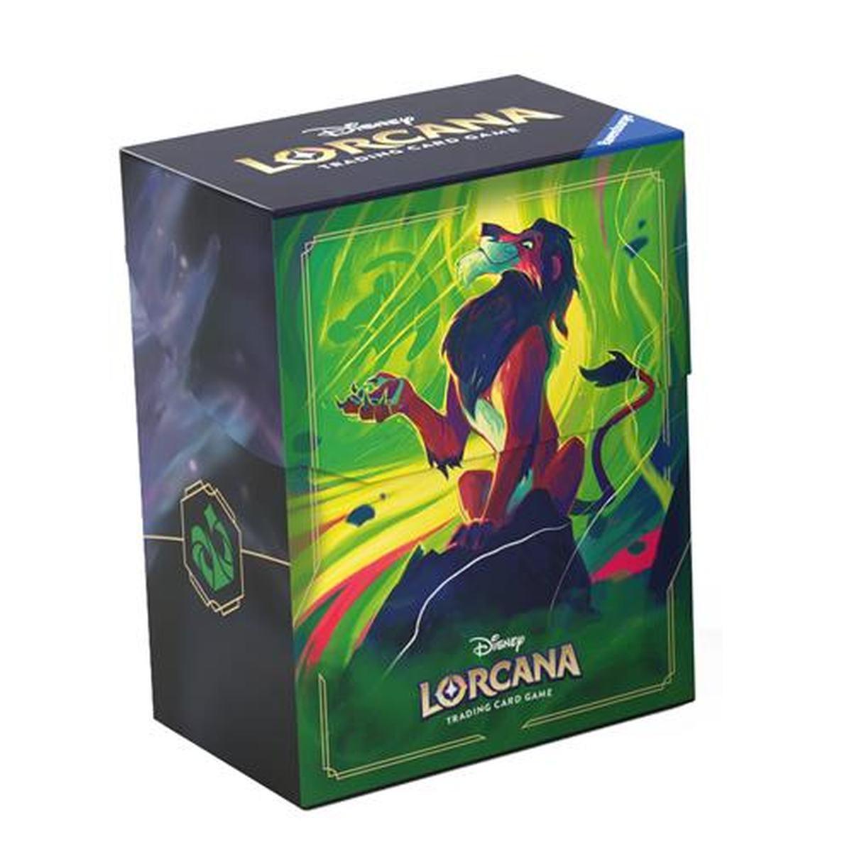 Deck Box Porta Mazzo Lorcana - Scar