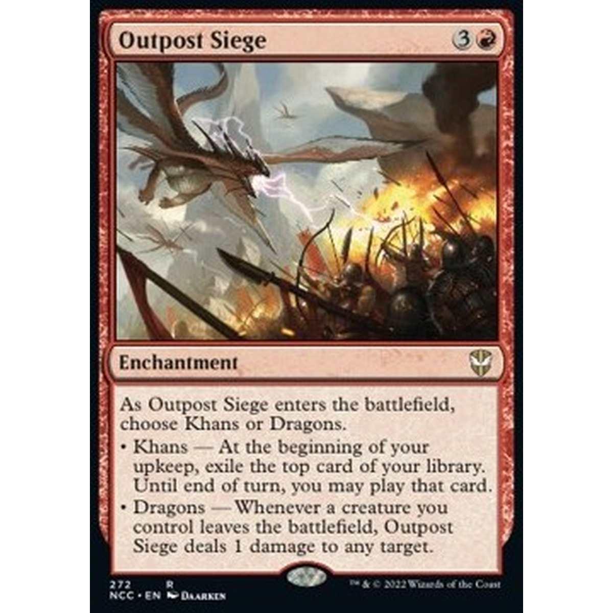 Outpost Siege - Outpost Siege - [NCC] [NM]