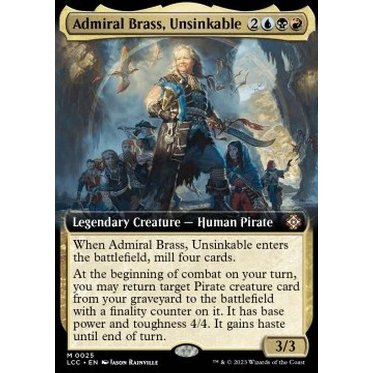 Admiral Brass, Unsinkable (V.2) - Admiral Brass, Unsinkable (V.2) - [XLCC] [NM]