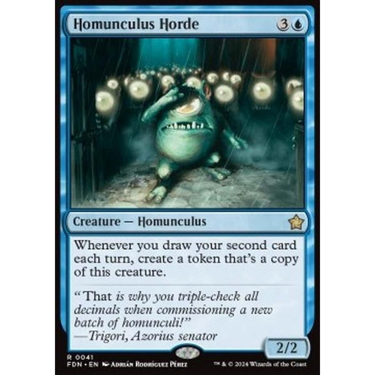 Homunculus Horde - Homunculus Horde - [FDN] [NM]