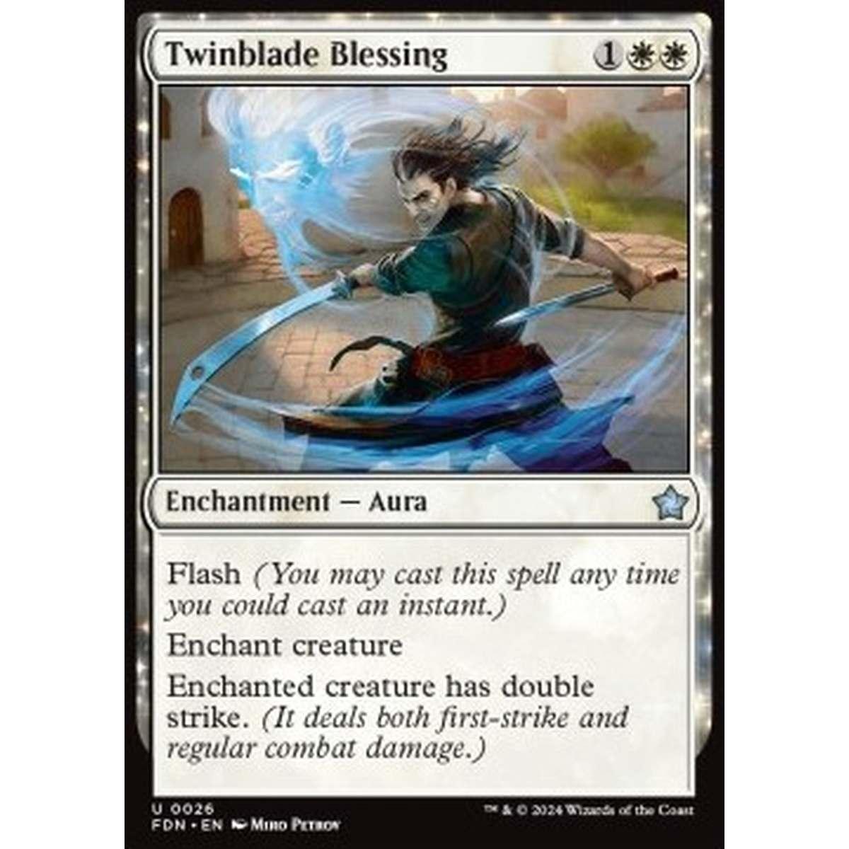 Twinblade Blessing - Twinblade Blessing - [FDN] [NM]