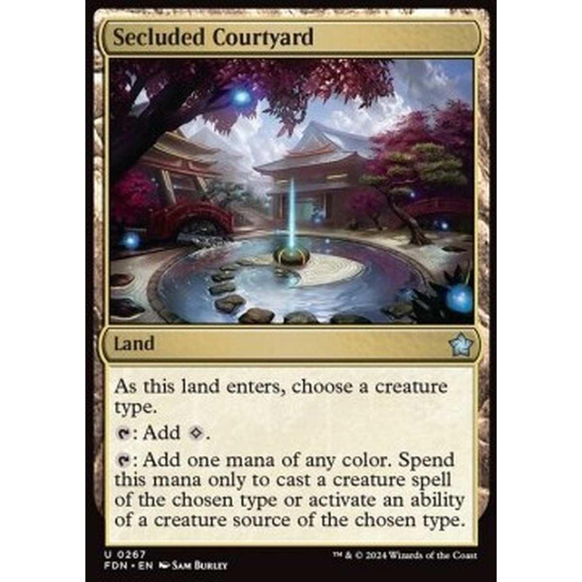 Secluded Courtyard - Secluded Courtyard - [FDN] [NM]
