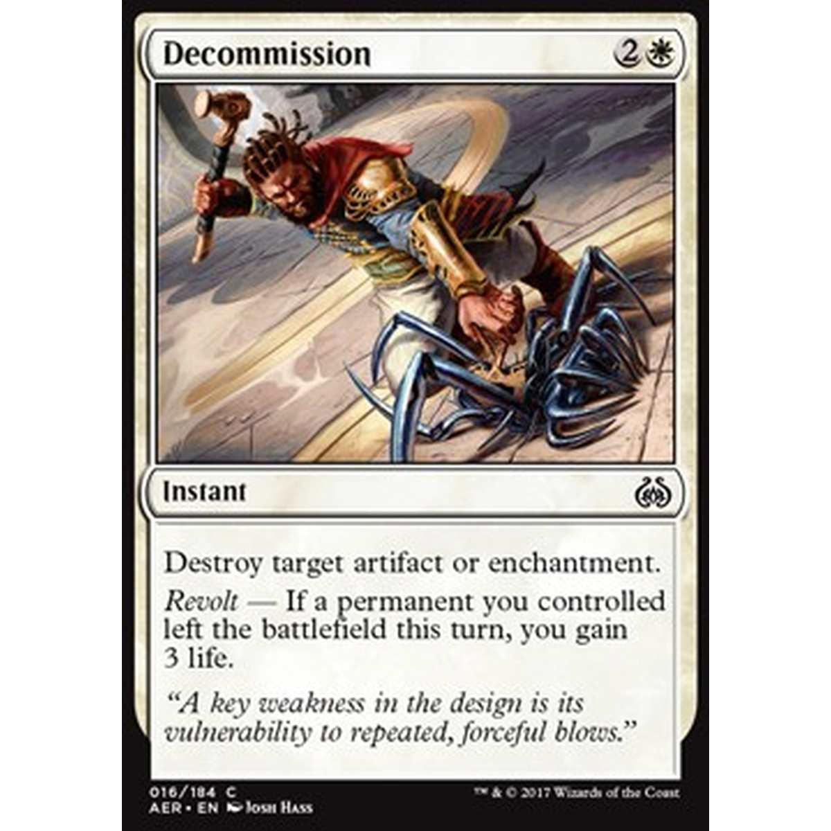 Decommission - Disabilitare - [AER] [NM]