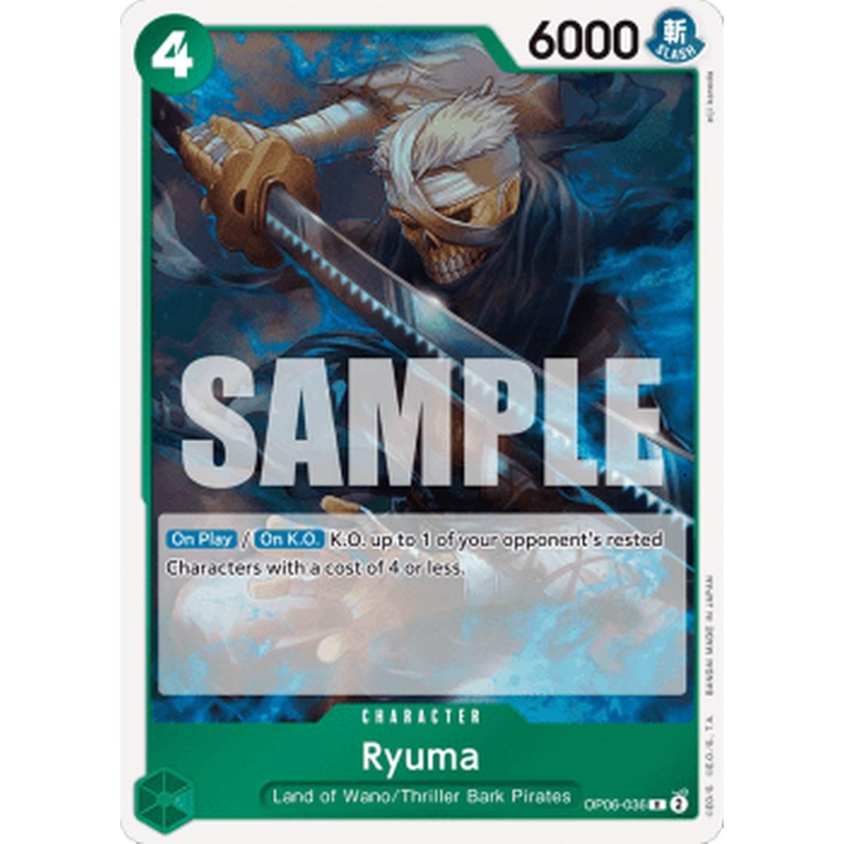 Ryuma (OP06-036) - Ryuma (OP06-036) - [OP06] [NM]