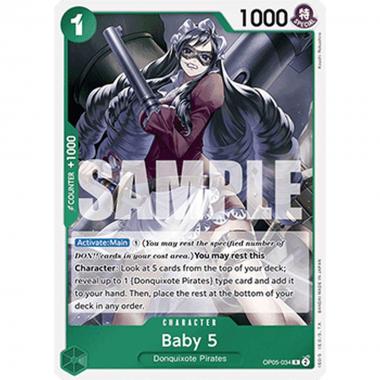 Baby 5 (OP05-034) (V.1) - Baby 5 (OP05-034) (V.1) - [PRB01] [NM]