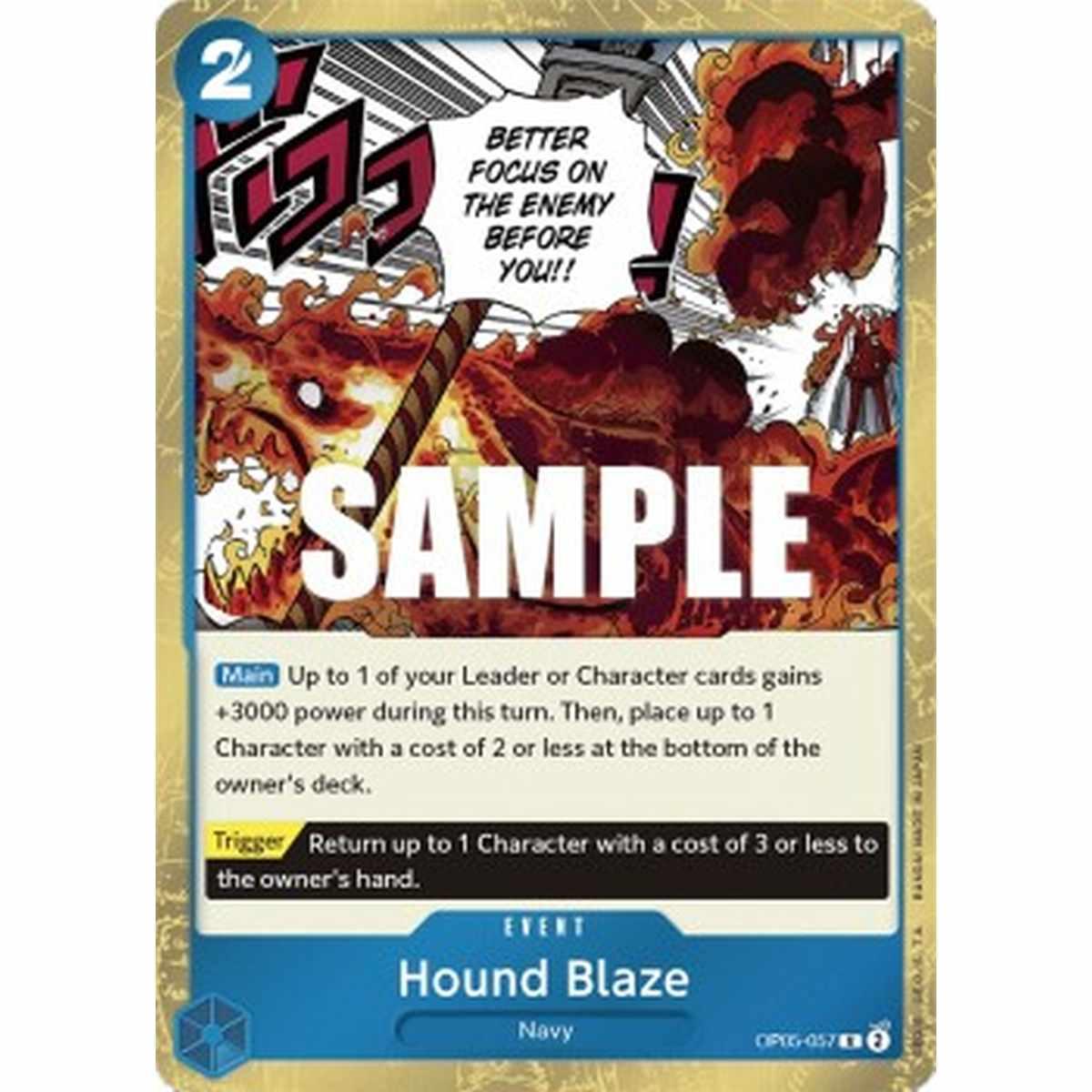 Hound Blaze (OP05-057) - Hound Blaze (OP05-057) - [OP05] [NM]