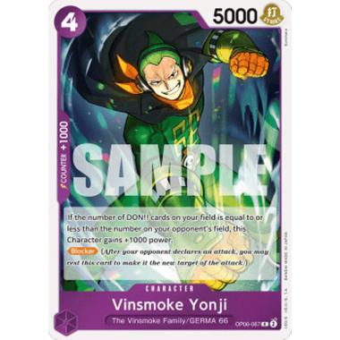 Vinsmoke Yonji (OP06-067) - Vinsmoke Yonji (OP06-067) - [OP06] [NM]