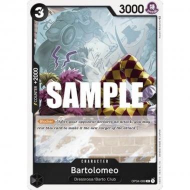 Bartolomeo (OP04-089) - Bartolomeo (OP04-089) - [OP04] [NM]