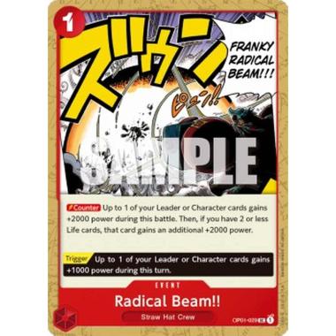 Radical Beam!! (OP01-029) - Radical Beam!! (OP01-029) - [OP01] [NM]