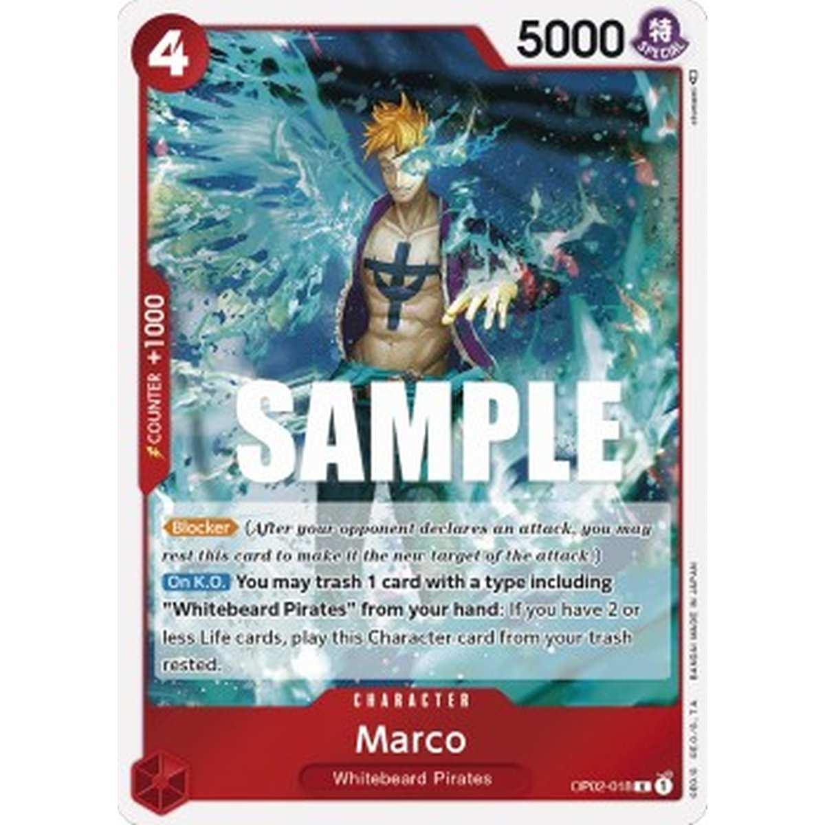 Marco (OP02-018) (V.1) - Marco (OP02-018) (V.1) - [OP02] [NM]