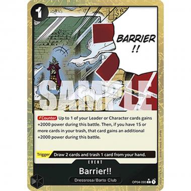 Barrier!! (OP04-095) (V.2) - Barrier!! (OP04-095) (V.2) - [PRB01] [NM]