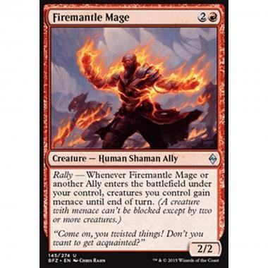 Firemantle Mage - Mago della Cappa Infuocata - [BFZ] [NM]