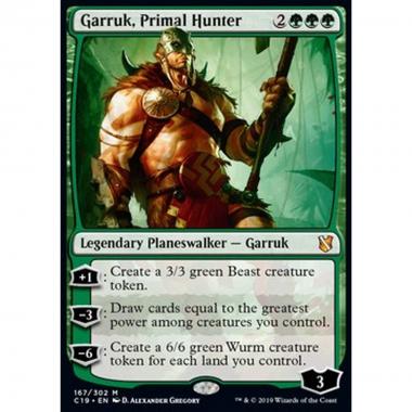 Garruk, Primal Hunter - Garruk, Cacciatore Primitivo - [C19] [NM]