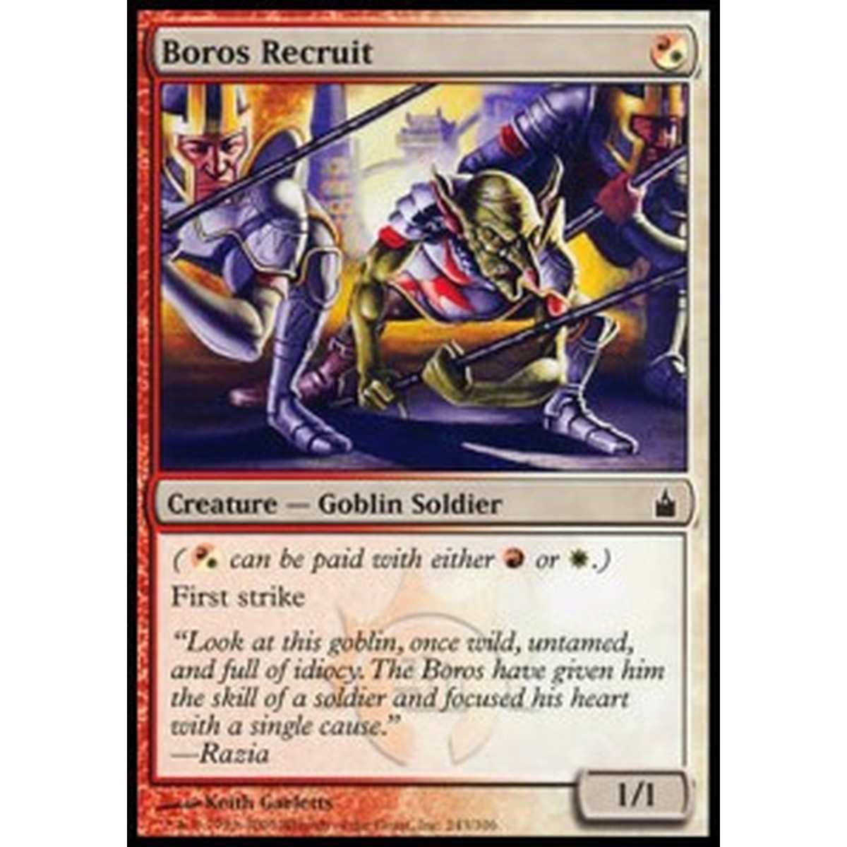 Boros Recruit - Recluta Boros - [RAV] [EX]