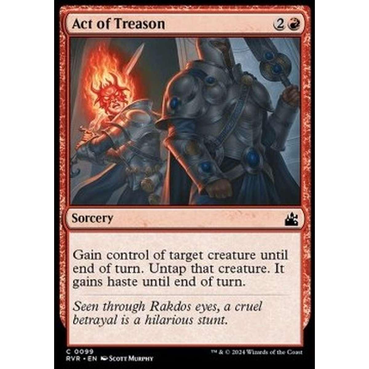 Act of Treason - Act of Treason - [RVR] [NM] [Foil]