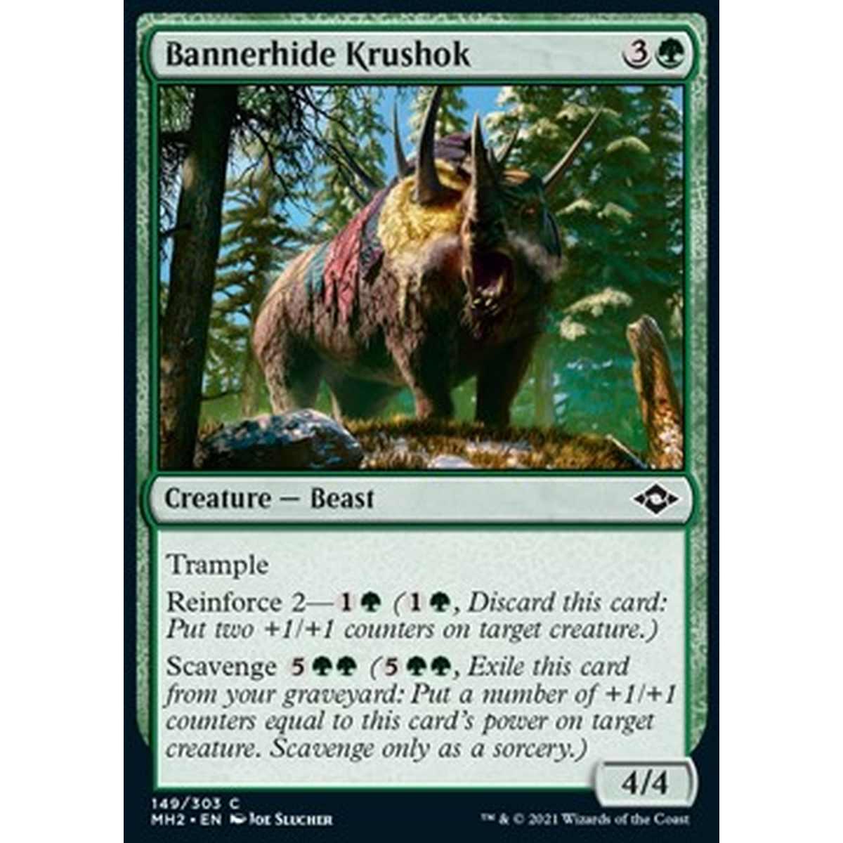 Bannerhide Krushok - Bannerhide Krushok - [MH2] [NM] [Foil]