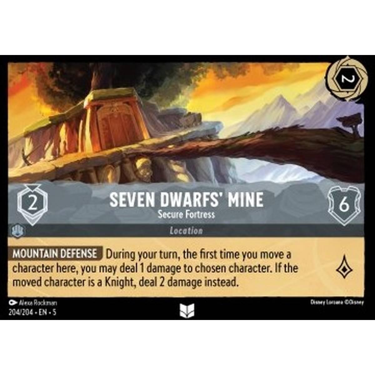Seven Dwarfs' Mine - Secure Fortress - Seven Dwarfs' Mine - Secure Fortress - [5SSK] [NM]