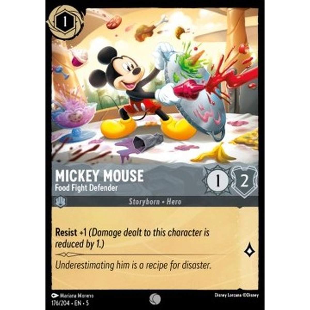 Mickey Mouse - Food Fight Defender - Mickey Mouse - Food Fight Defender - [5SSK] [NM]