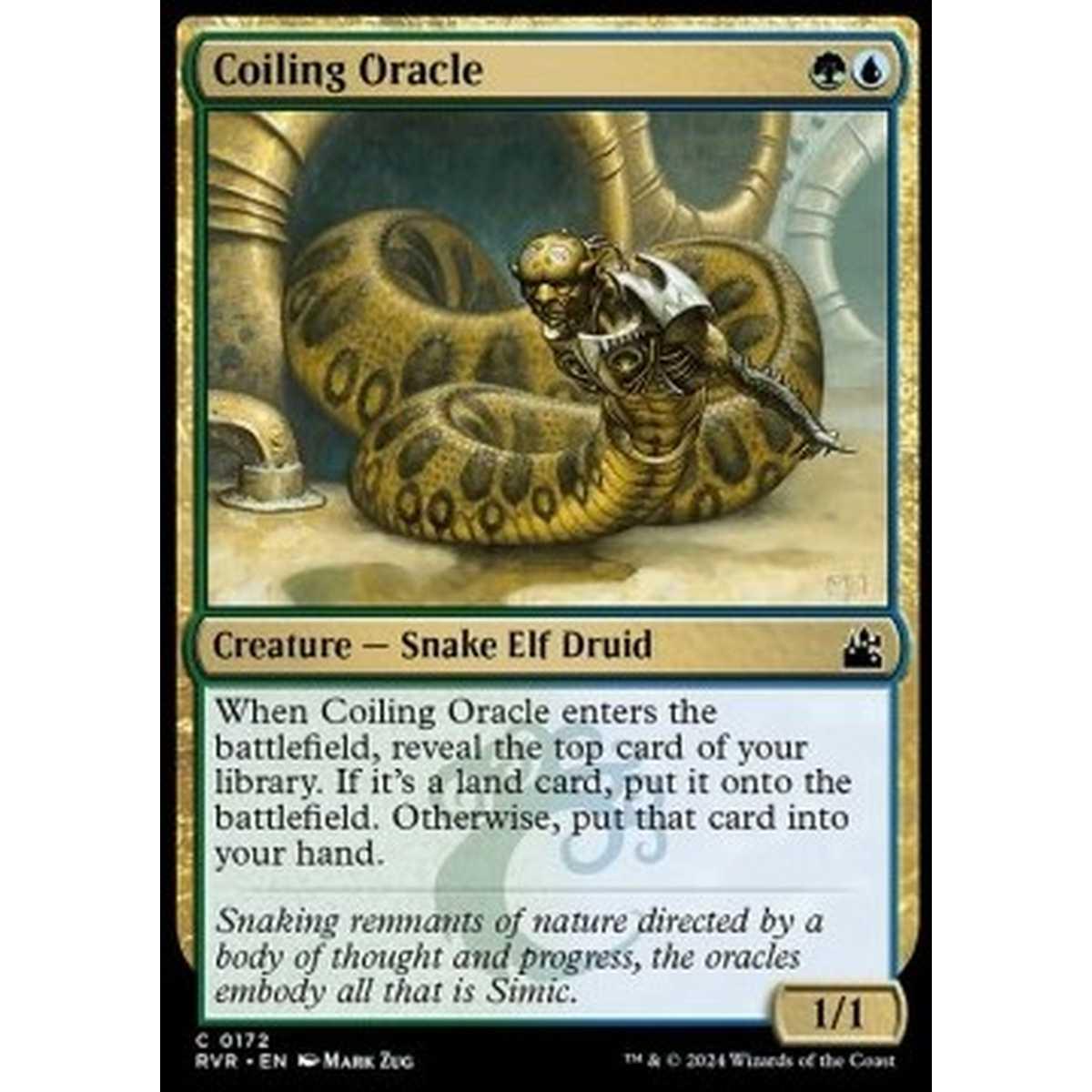Coiling Oracle - Coiling Oracle - [RVR] [NM] [Foil]