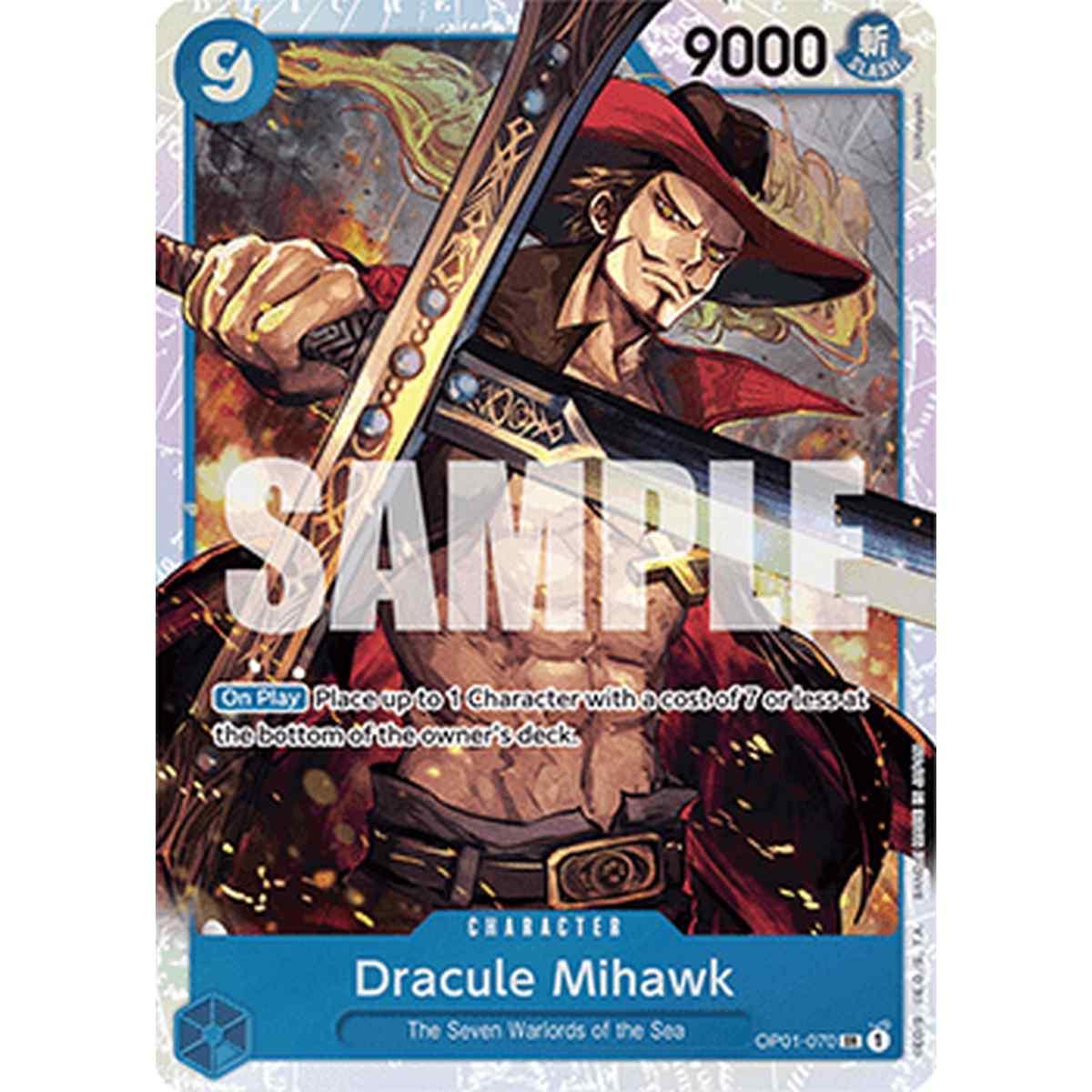 Dracule Mihawk (OP01-070) (V.1) - Dracule Mihawk (OP01-070) (V.1) - [PRB01] [NM]