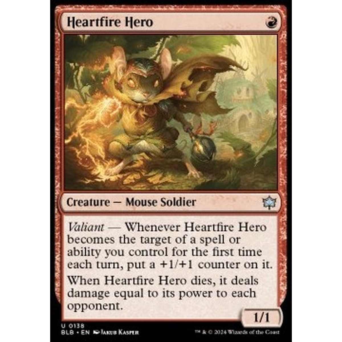 Heartfire Hero - Heartfire Hero - [BLB] [NM]
