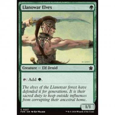 Llanowar Elves - Llanowar Elves - [FDN] [NM]