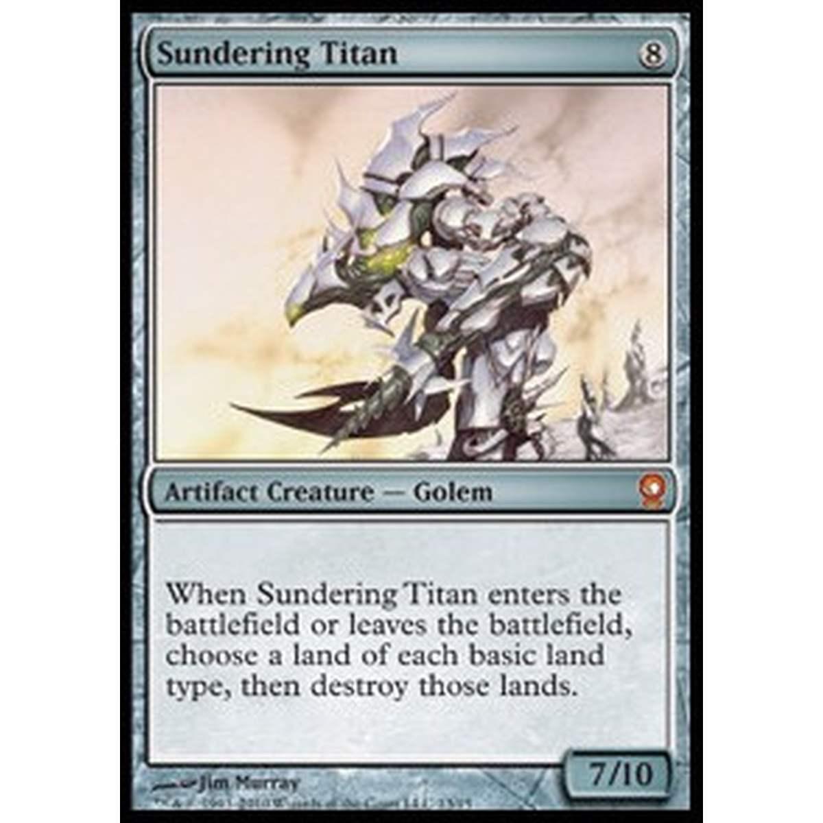 Sundering Titan - Sundering Titan - [V10] [NM] [Foil]