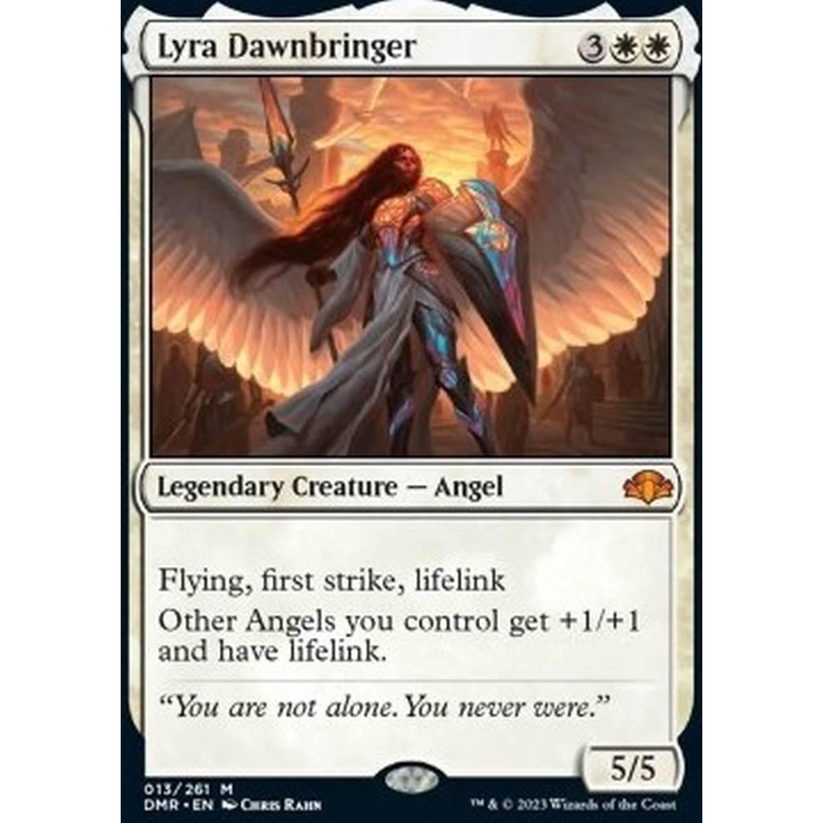Lyra Dawnbringer - Lyra Dawnbringer - [DMR] [NM] [Foil]