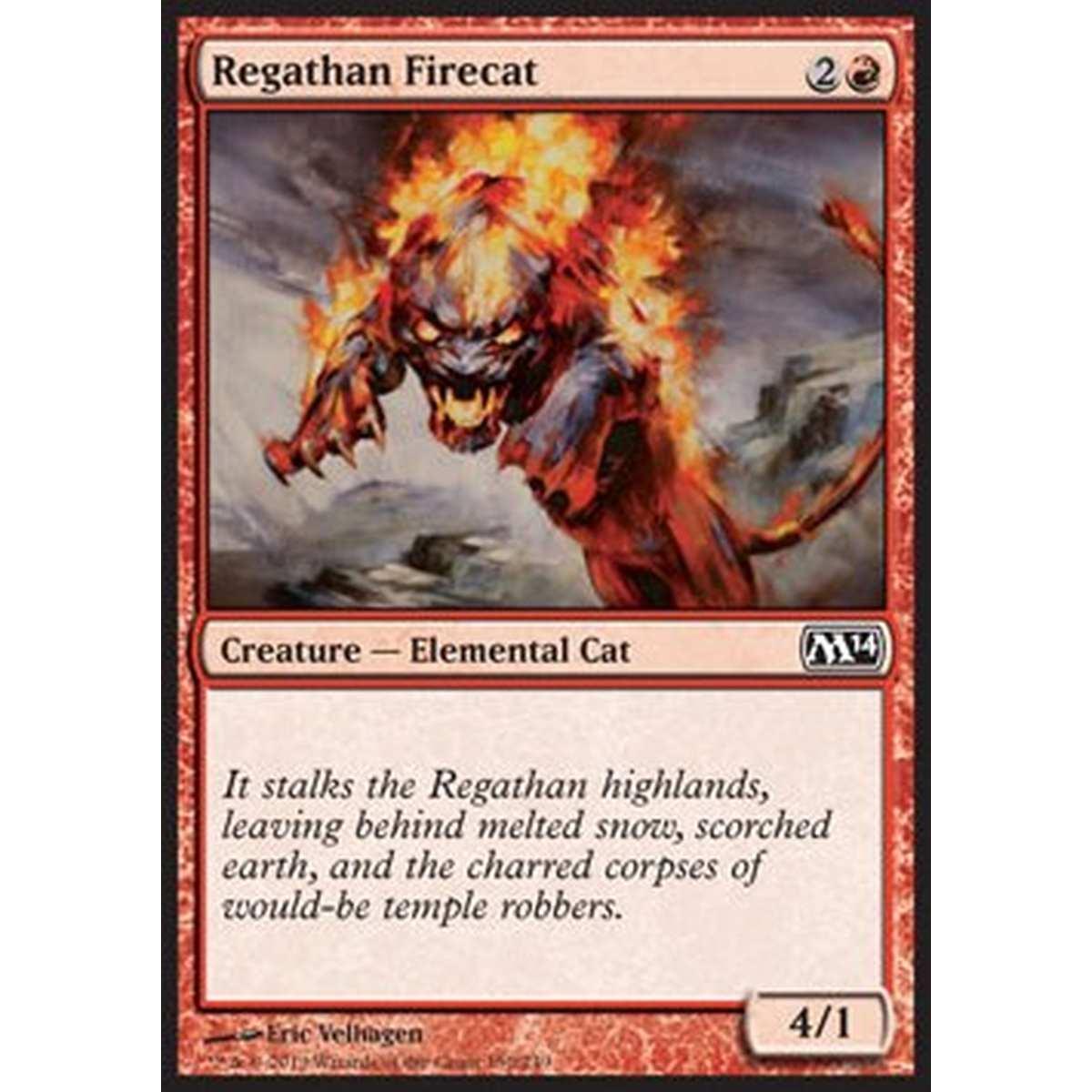 Regathan Firecat - Felino Infuocato di Regatha - [M14] [NM]