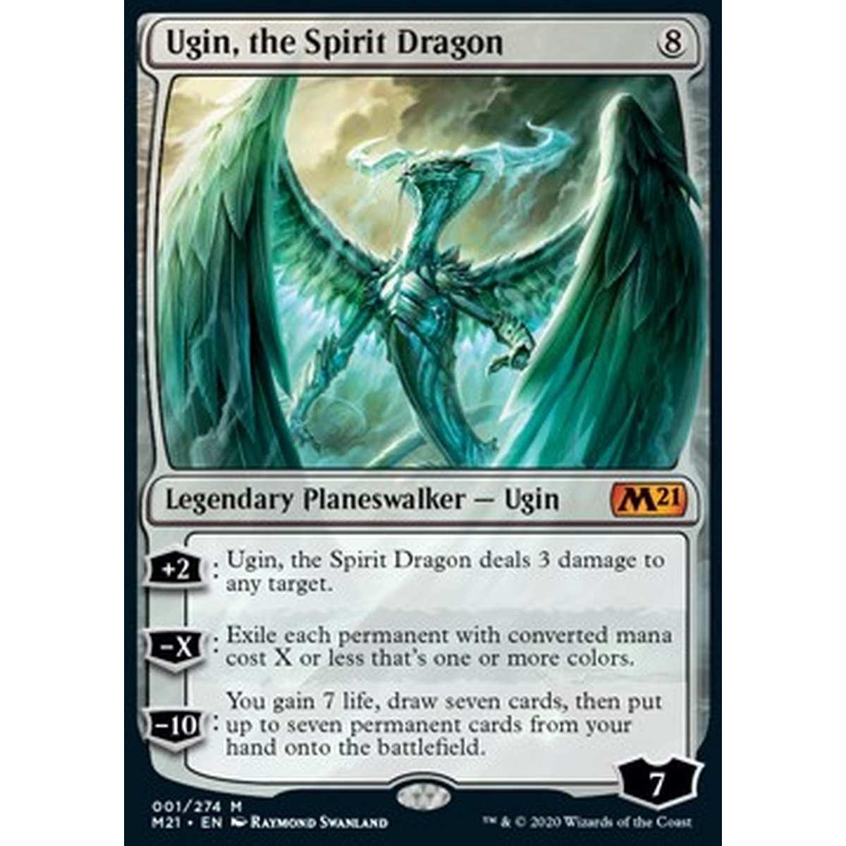 Ugin, the Spirit Dragon - Ugin, the Spirit Dragon - [M21] [NM] [Foil]