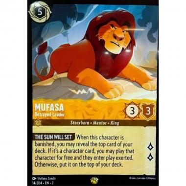 Mufasa - Betrayed Leader - Mufasa - Betrayed Leader - [2ROF] [NM]