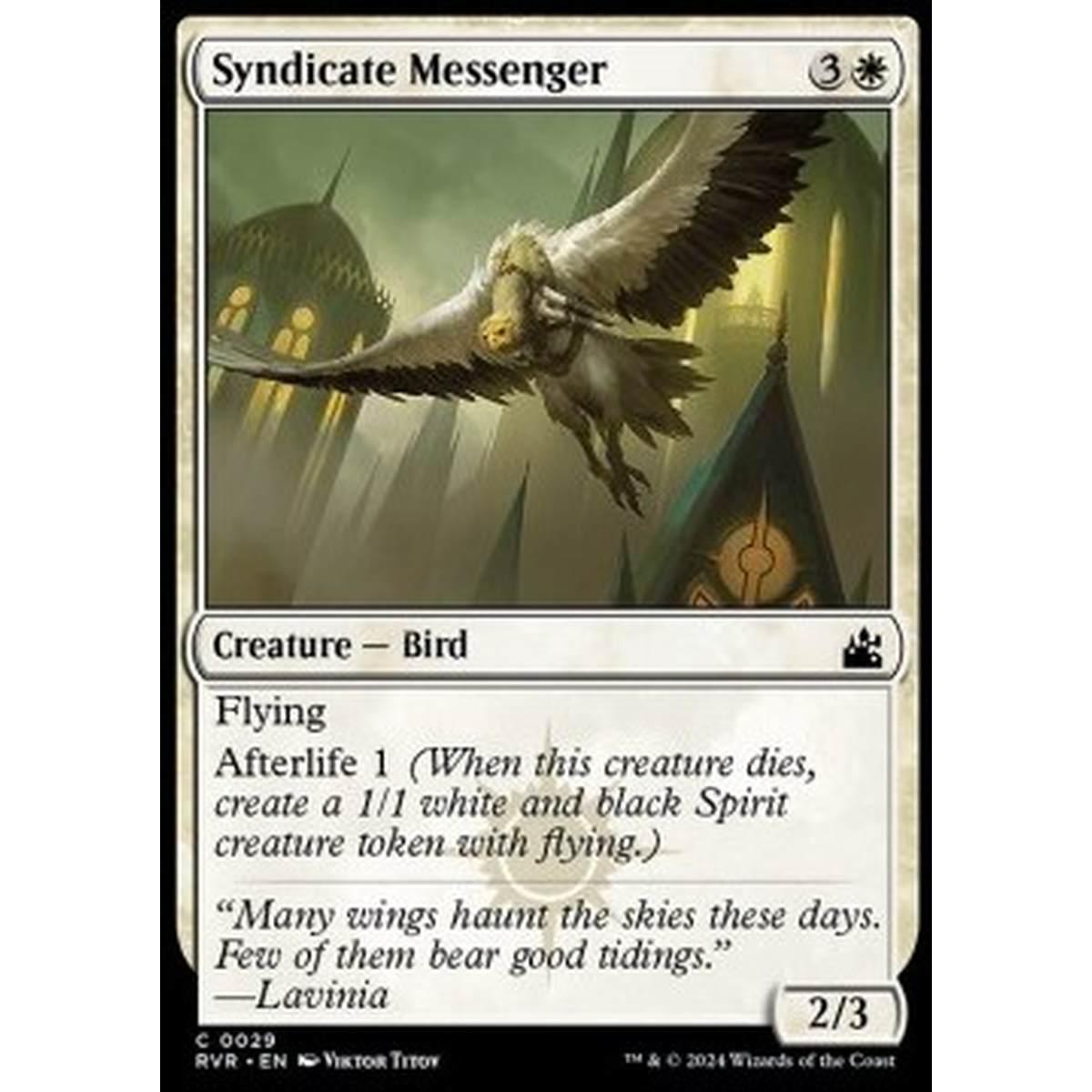 Syndicate Messenger - Syndicate Messenger - [RVR] [NM]