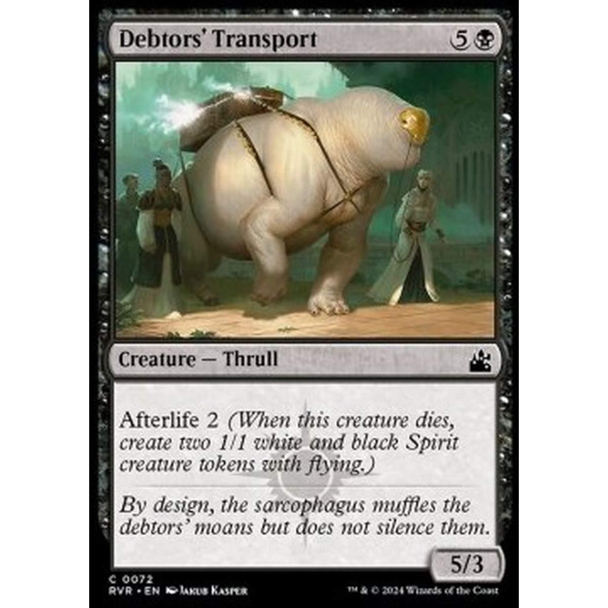 Debtors' Transport - Debtors' Transport - [RVR] [NM]