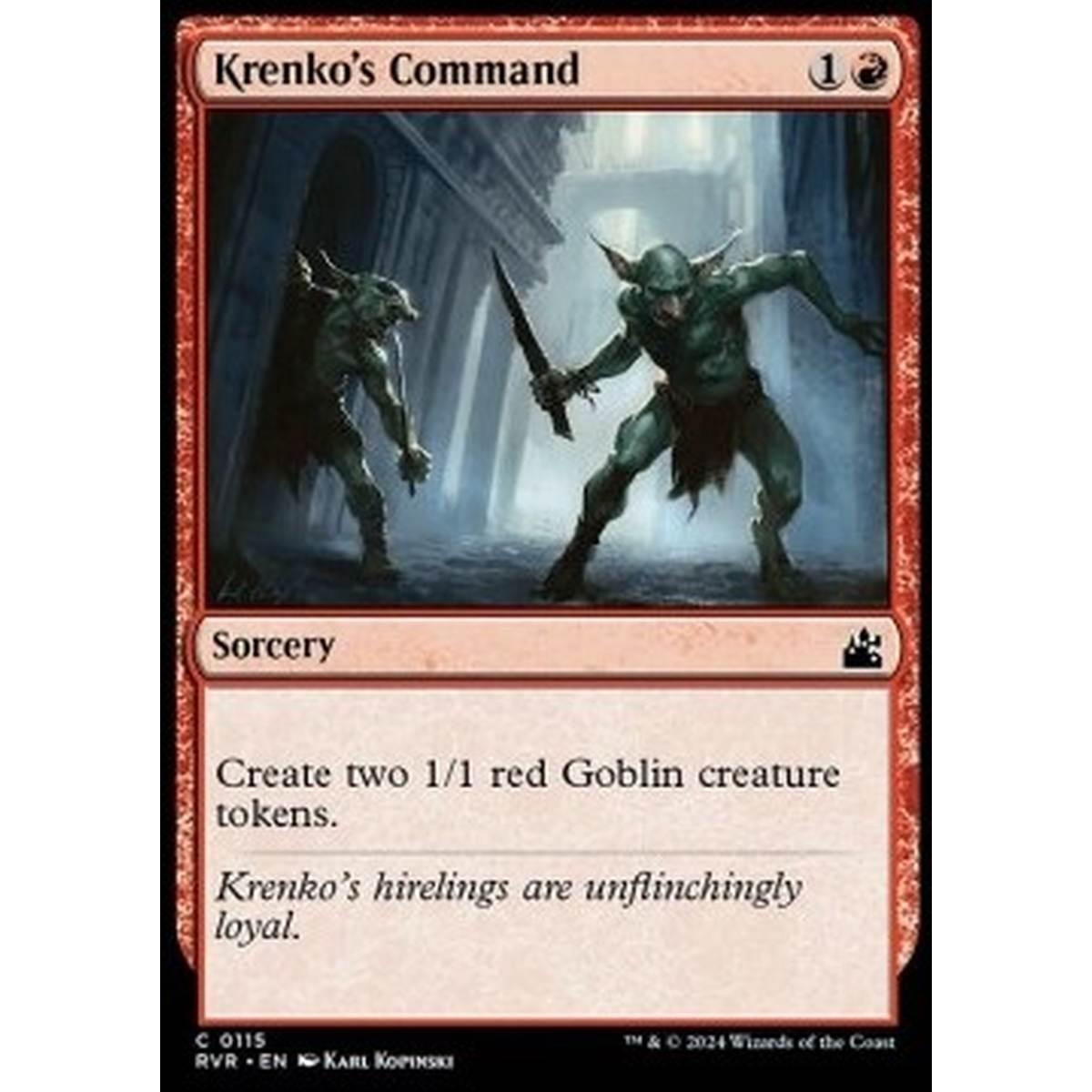 Krenko's Command - Krenko's Command - [RVR] [NM]