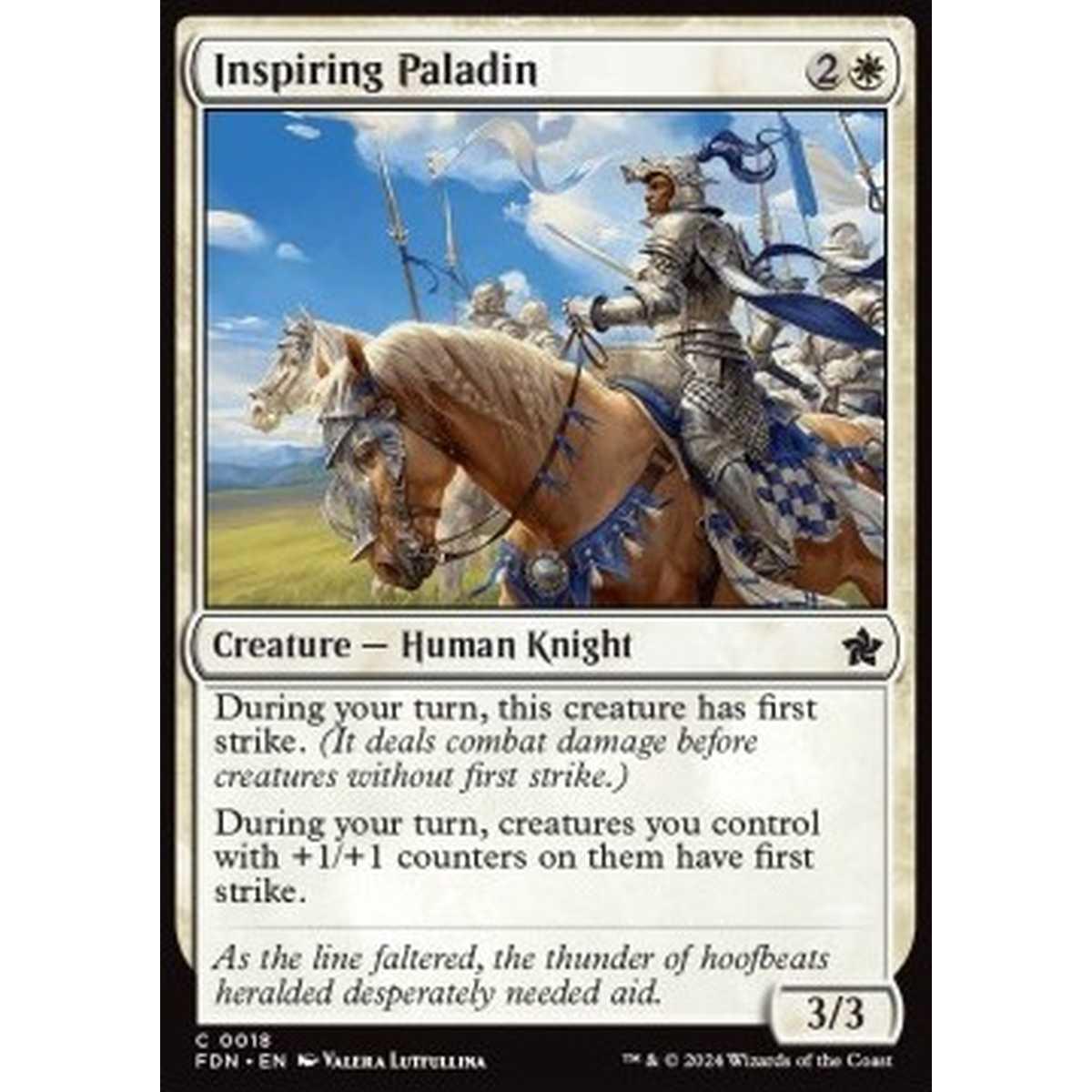 Inspiring Paladin - Inspiring Paladin - [FDN] [NM]
