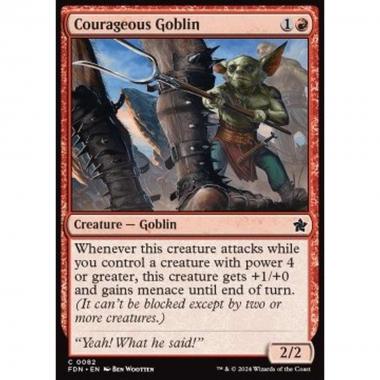 Courageous Goblin - Courageous Goblin - [FDN] [NM]
