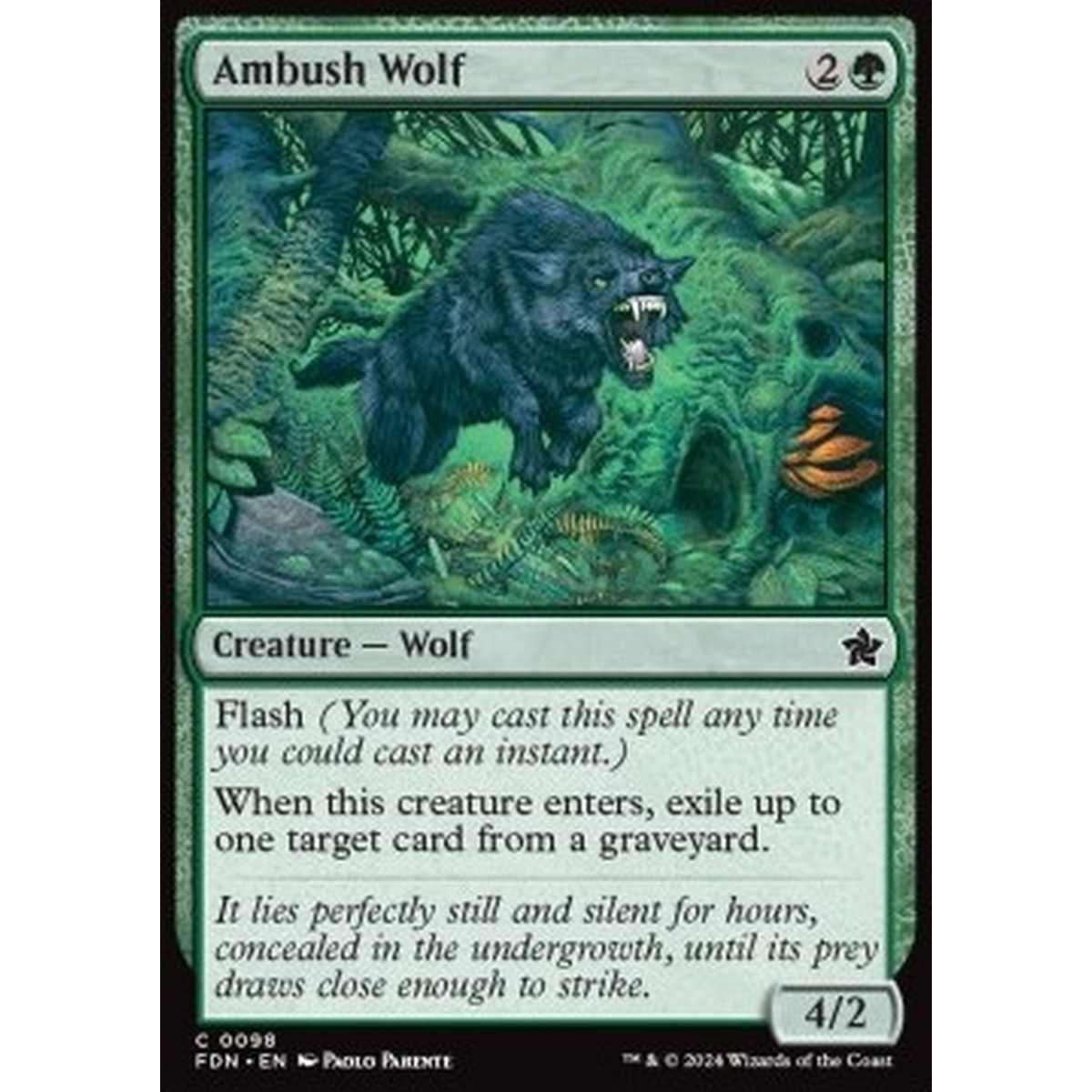 Ambush Wolf - Ambush Wolf - [FDN] [NM]