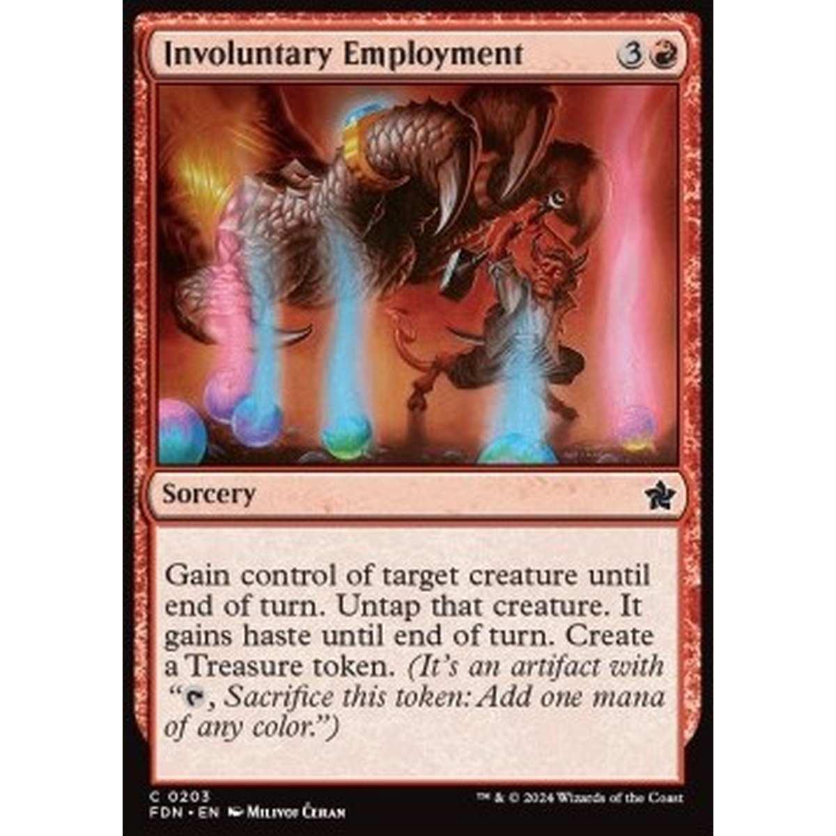 Involuntary Employment - Involuntary Employment - [FDN] [NM]