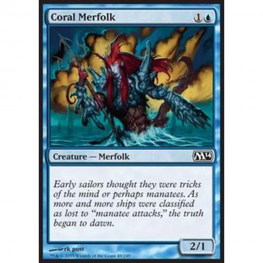 Coral Merfolk - Tritone Corallino - [M14] [NM]