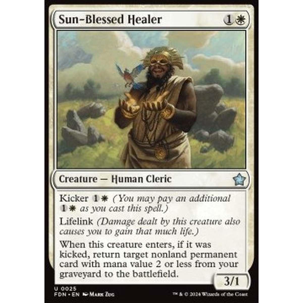 Sun-Blessed Healer - Sun-Blessed Healer - [FDN] [NM]