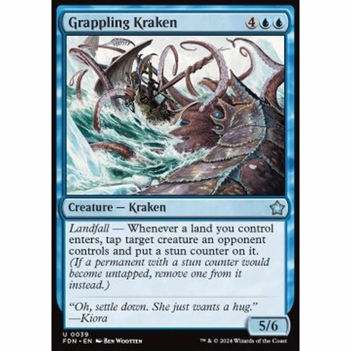 Grappling Kraken - Grappling Kraken - [FDN] [NM]