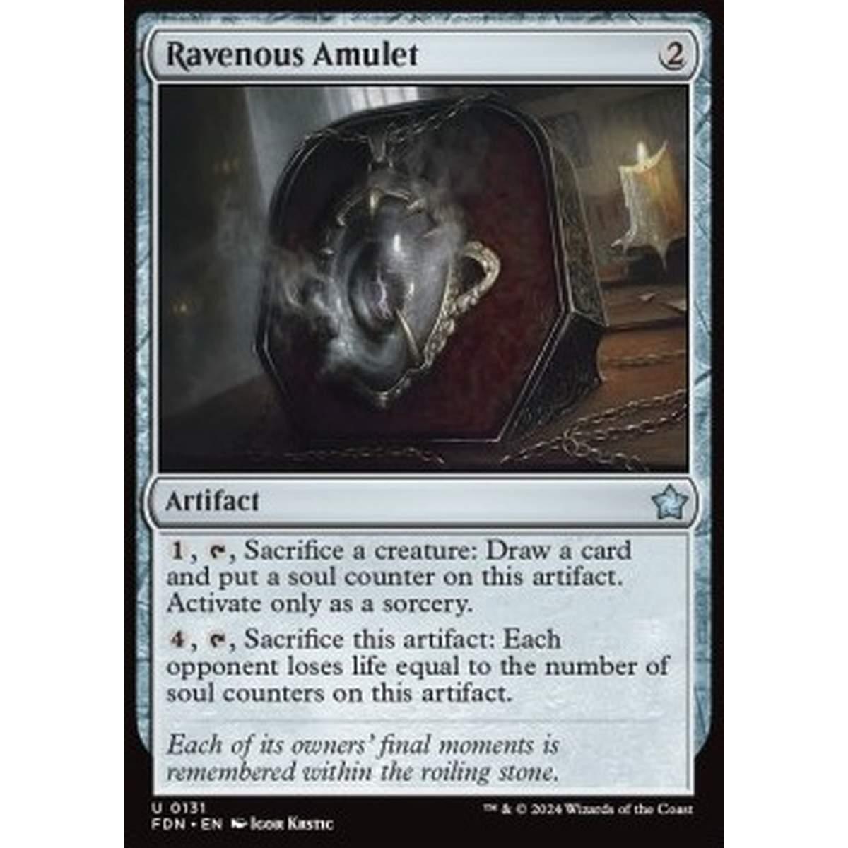 Ravenous Amulet - Ravenous Amulet - [FDN] [NM]