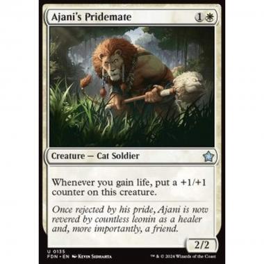 Ajani's Pridemate - Ajani's Pridemate - [FDN] [NM]