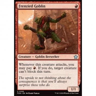Frenzied Goblin - Frenzied Goblin - [FDN] [NM]