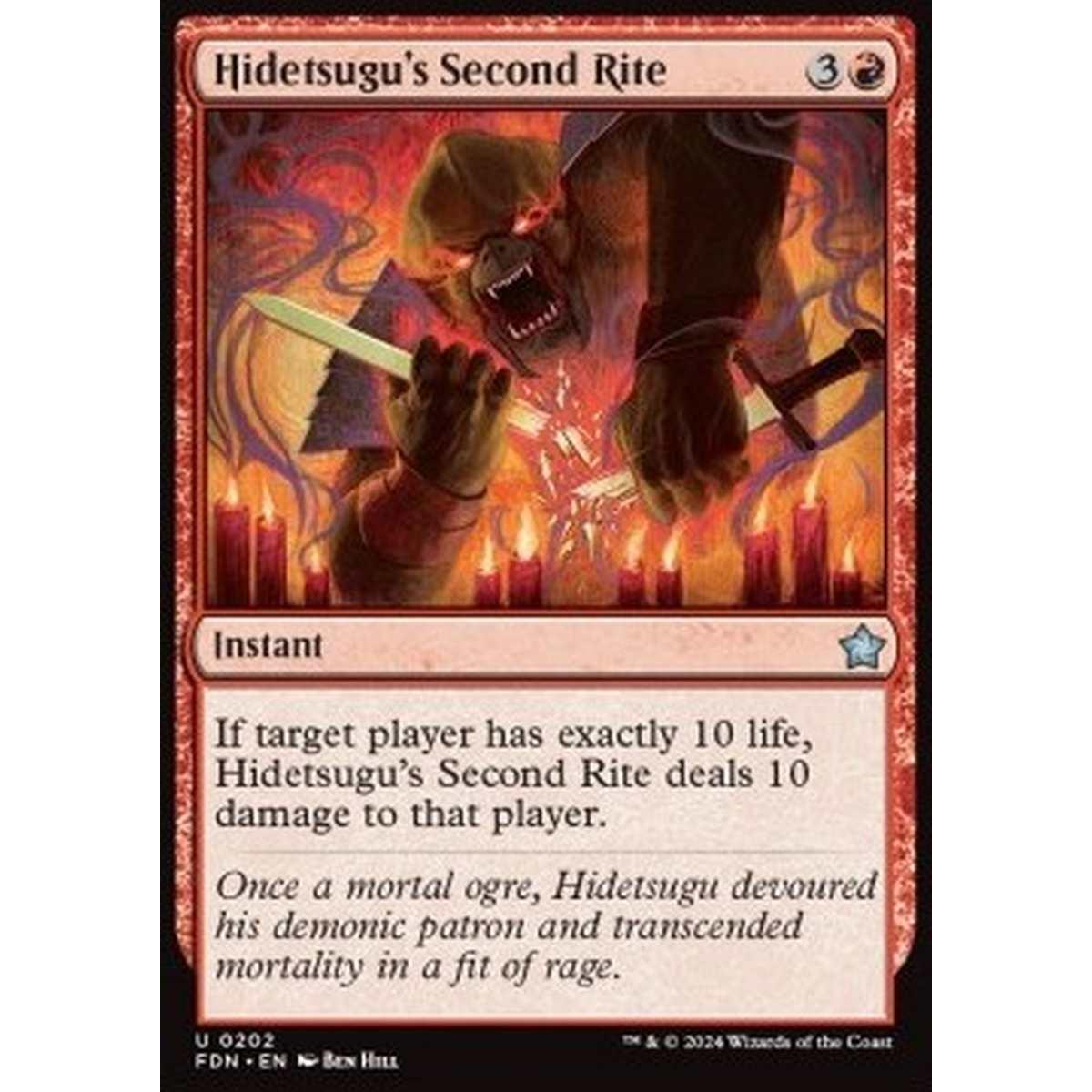 Hidetsugu's Second Rite - Hidetsugu's Second Rite - [FDN] [NM]