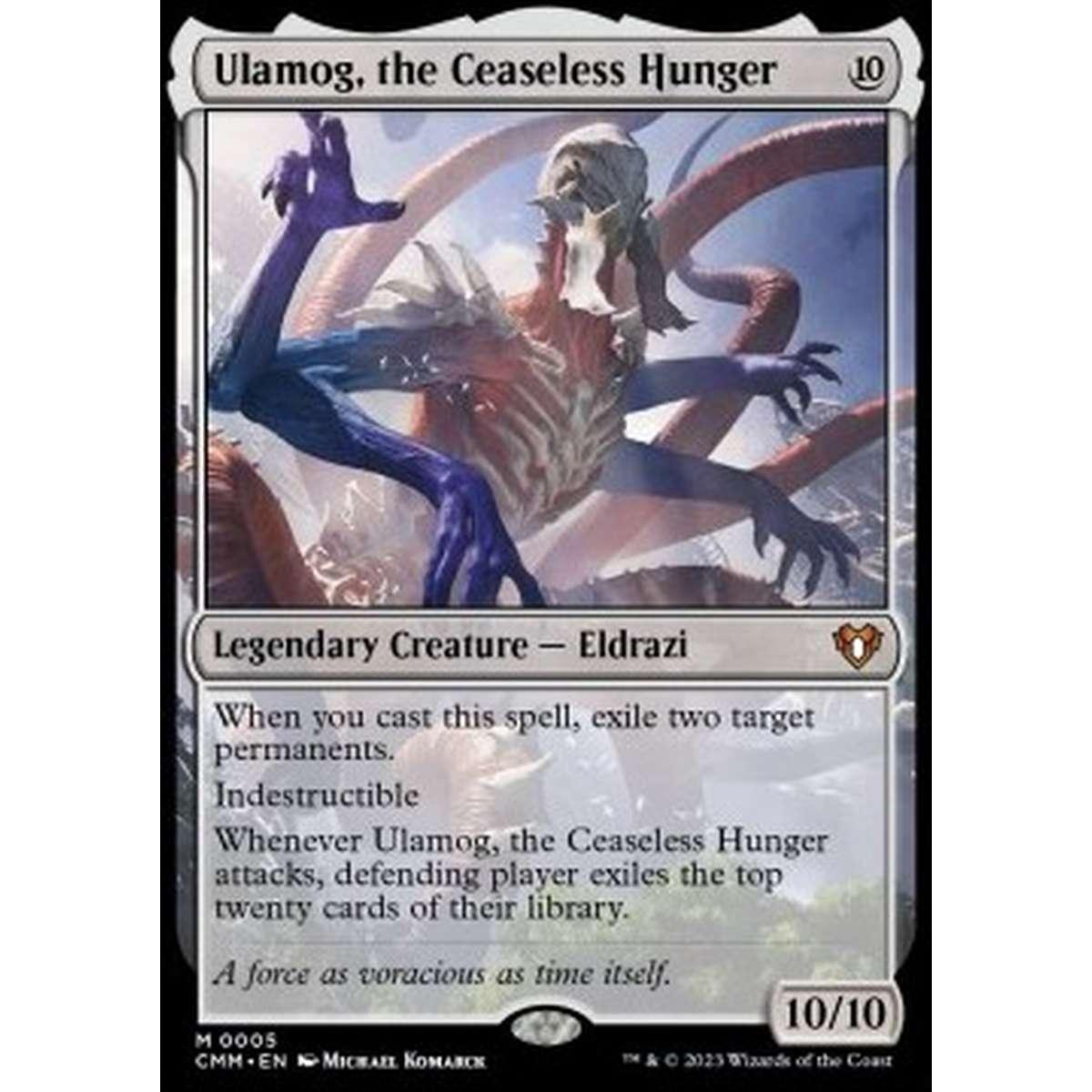 Ulamog, the Ceaseless Hunger - Ulamog, the Ceaseless Hunger - [CMM] [NM]