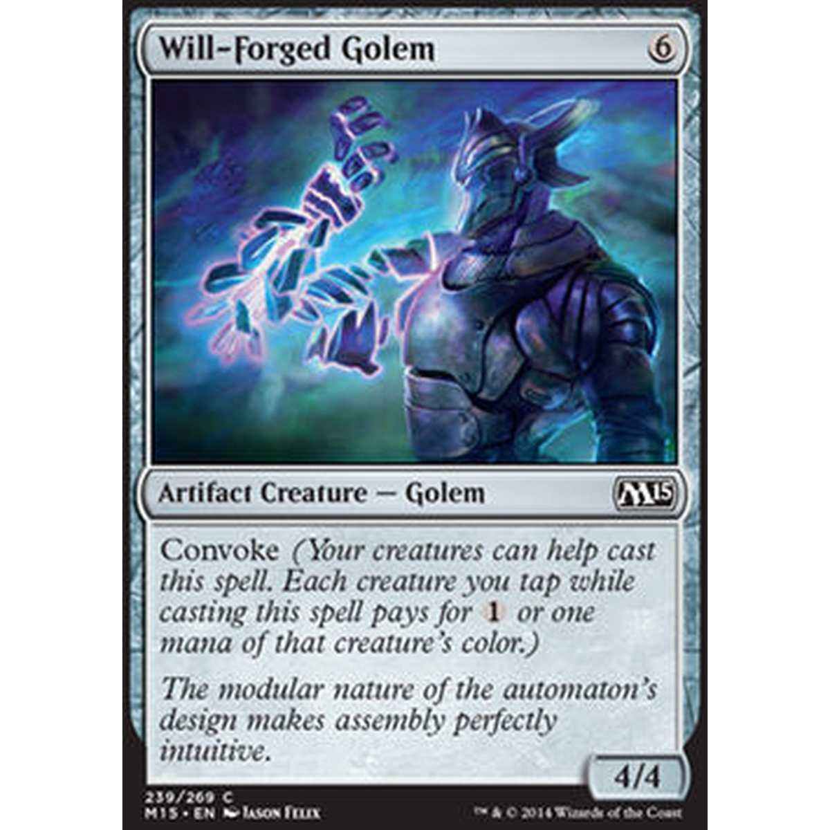 Will-Forged Golem - Golem Forgiato dalla Volont  - [M15] [NM]