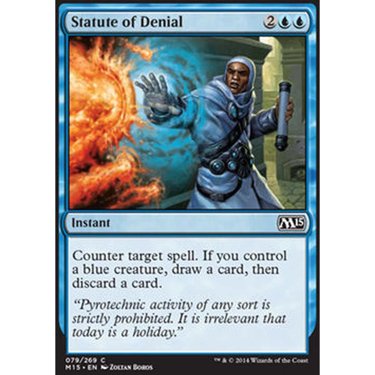 Statute of Denial - Statuto di Diniego - [M15] [NM]
