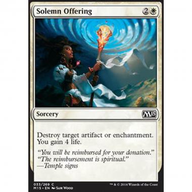 Solemn Offering - Offerta Solenne - [M15] [NM]