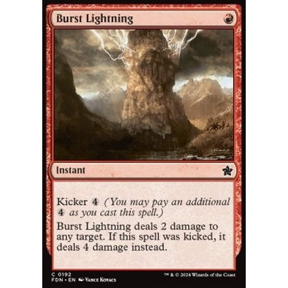 Burst Lightning - Burst Lightning - [FDN] [NM]